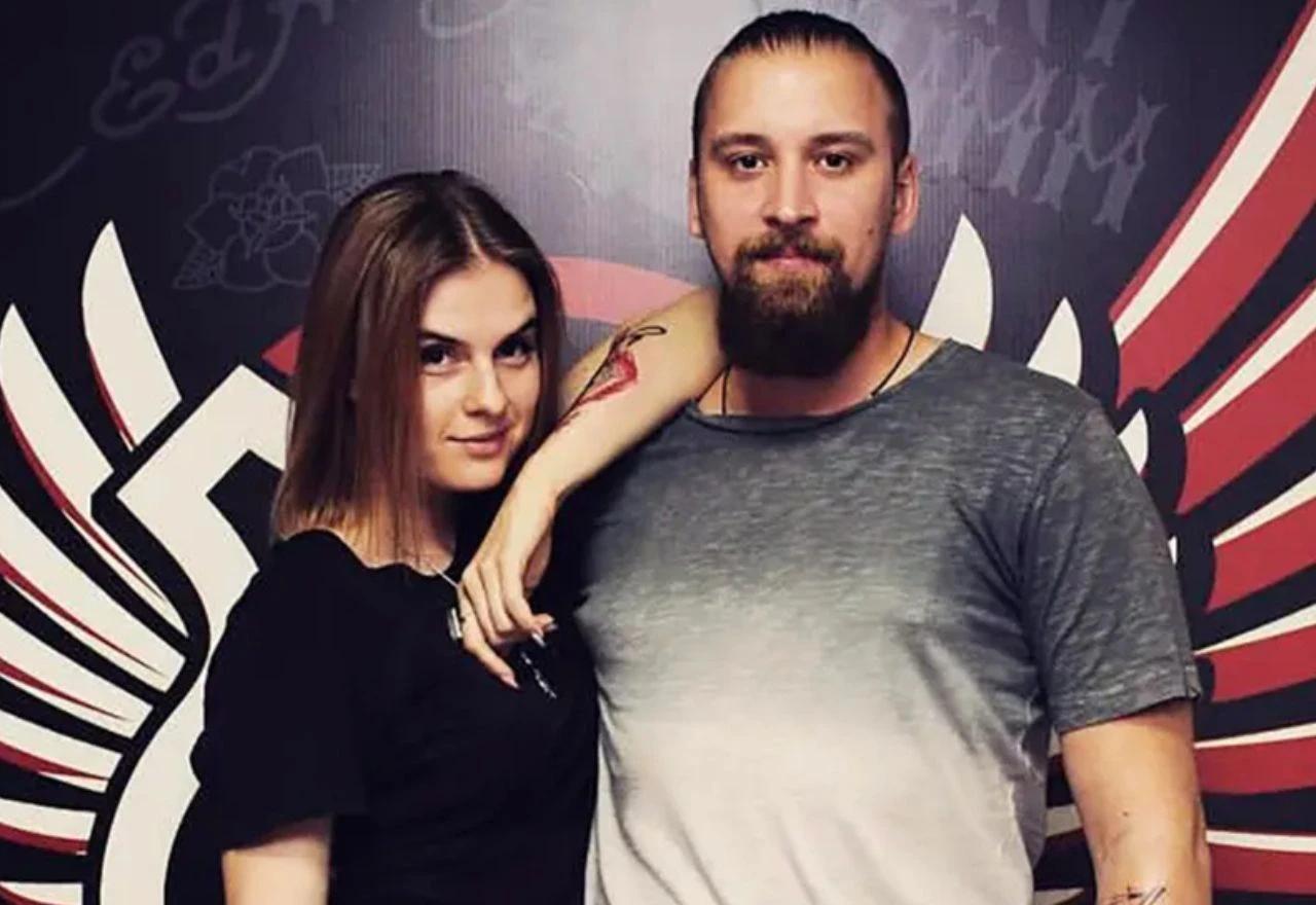 Artem Timofejev i supruga
