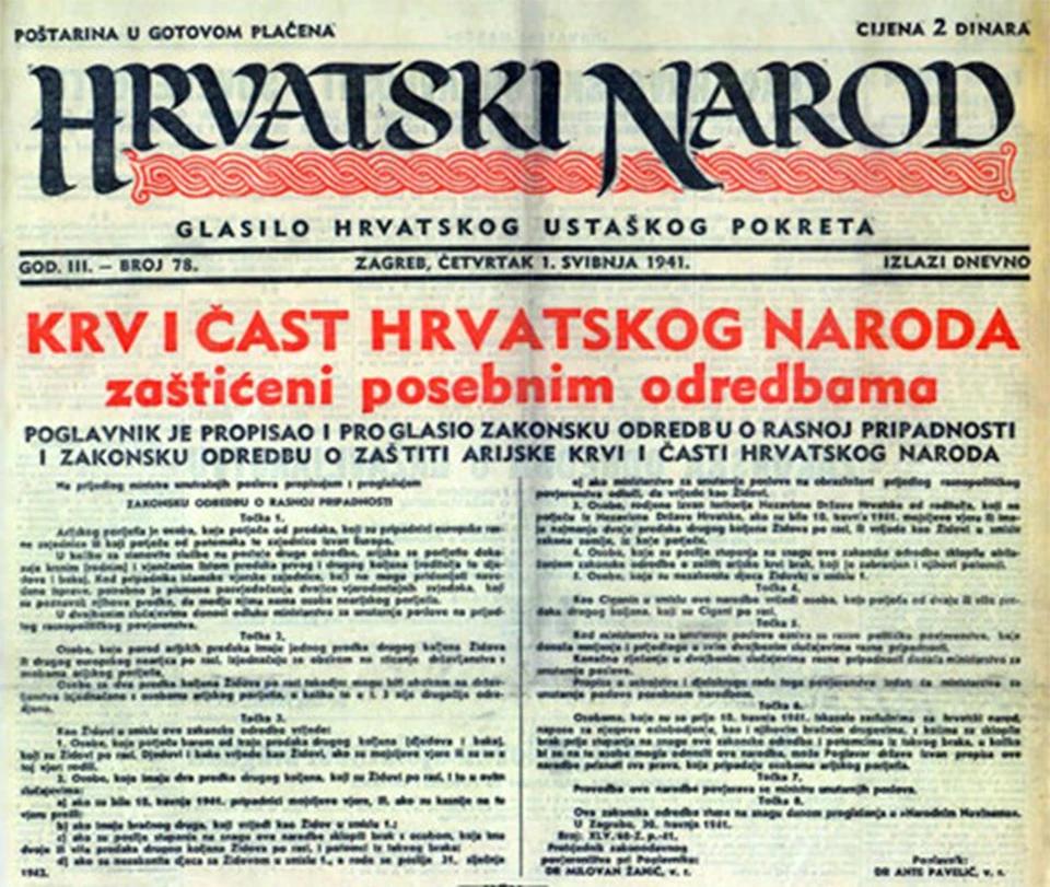 List "Hrvatski narod"