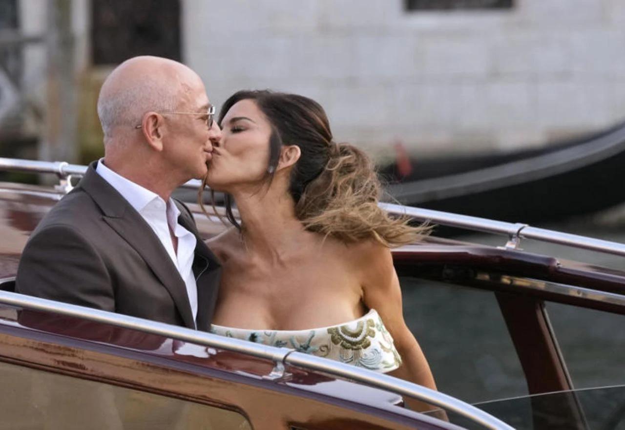 Jeff Bezos i Lauren Sanchez