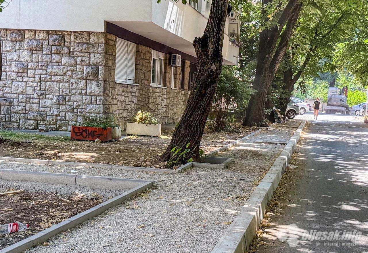 Počeli radovi u dvorištu u Ulici kraljice Katarine u Mostaru