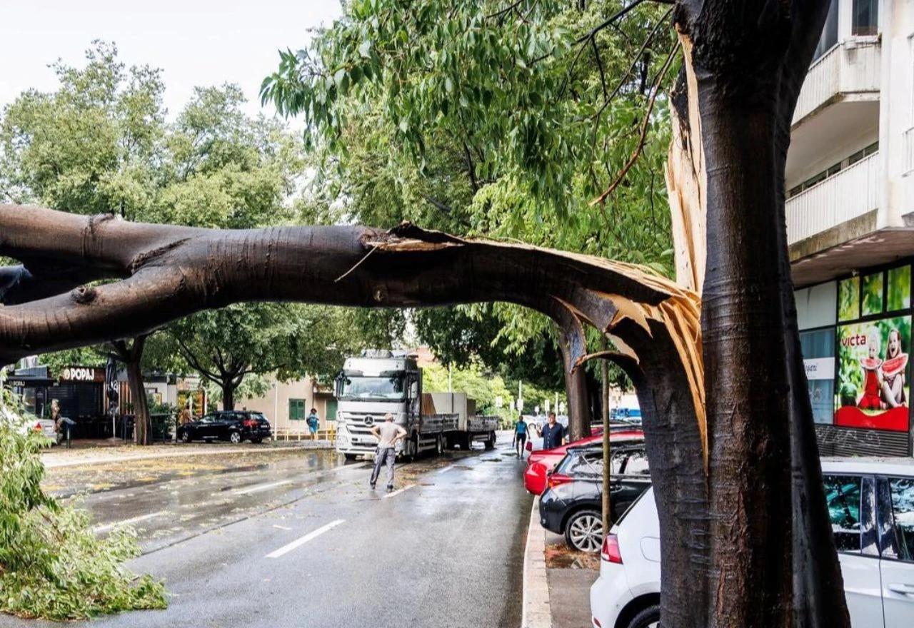 Nevrijeme u Splitu