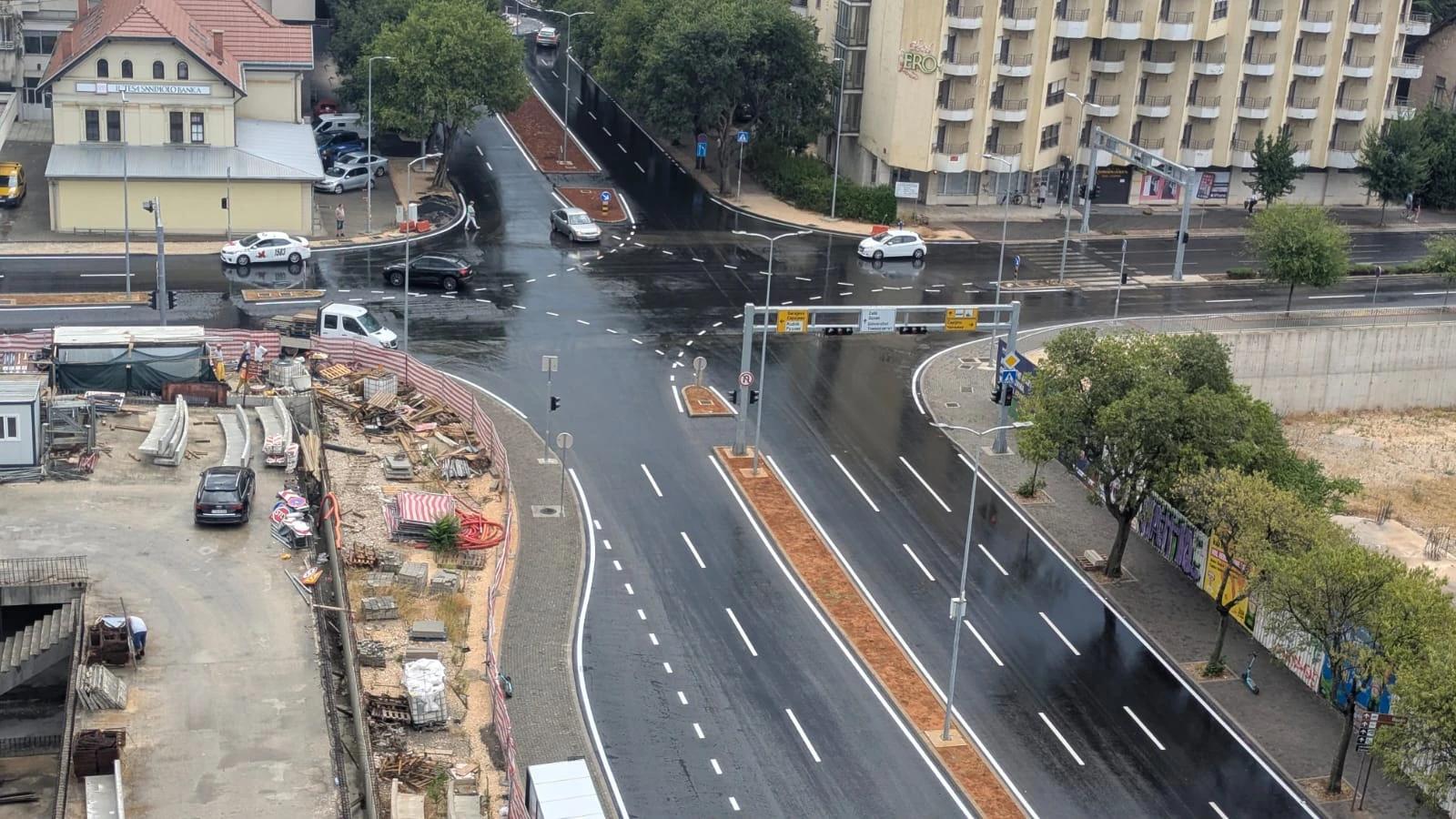 Završeni radovi na raskrižju kod hotela Ero