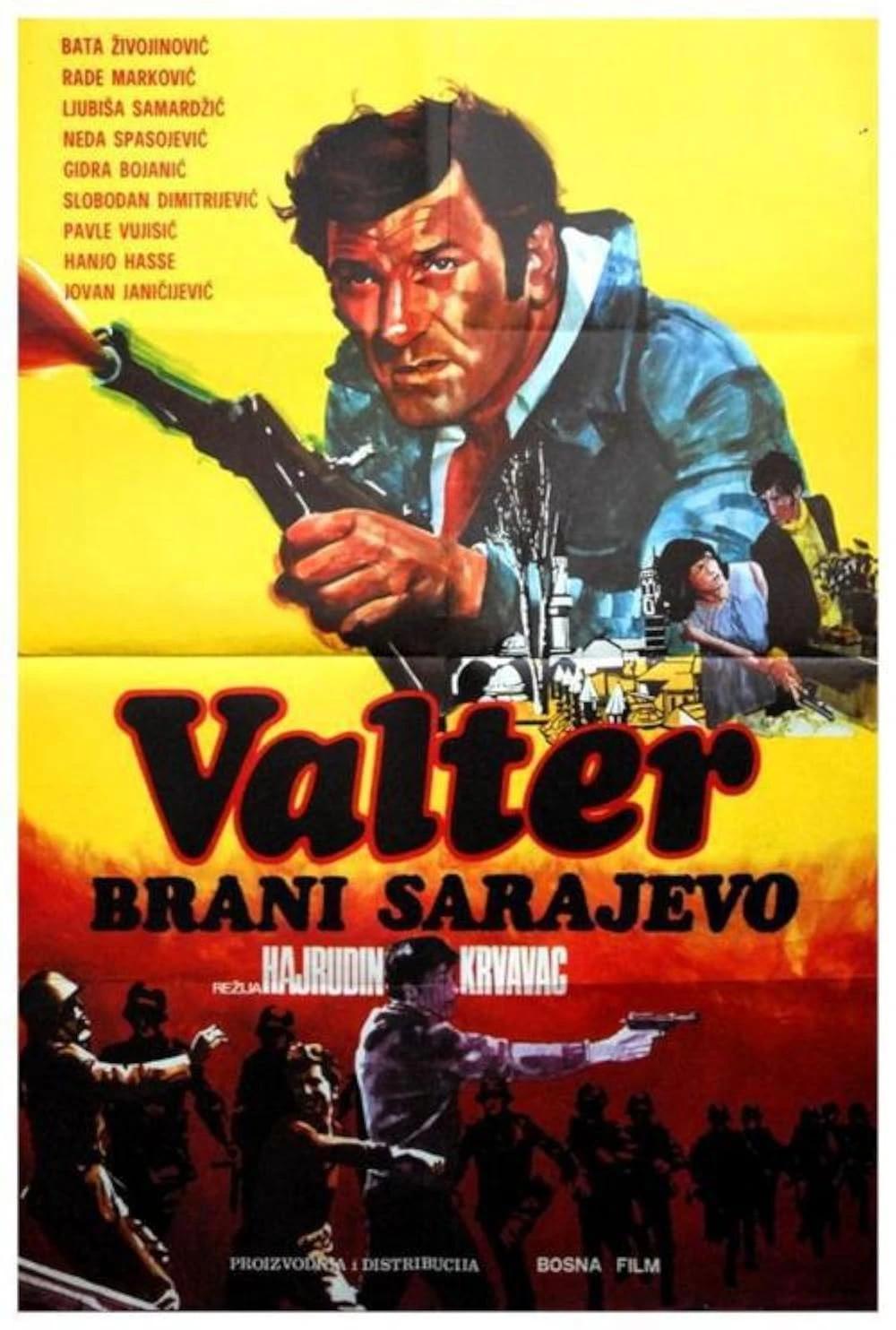 Plakat poznatog filma Hajrudina Šibe Krvavca