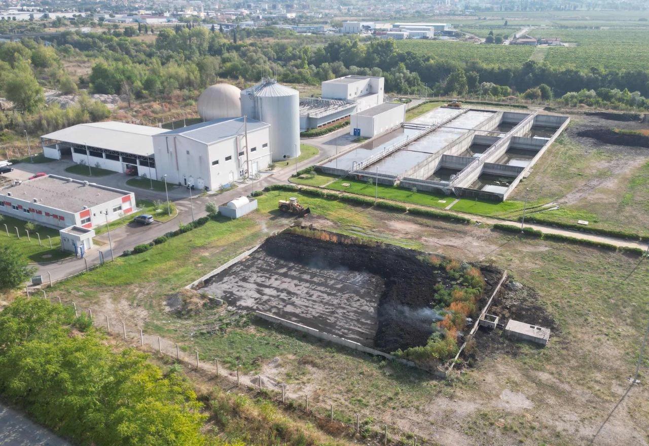 Požar u Rodoču na kolektorima