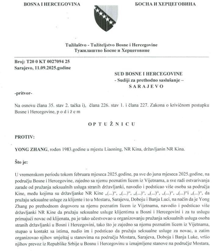 Optužnica