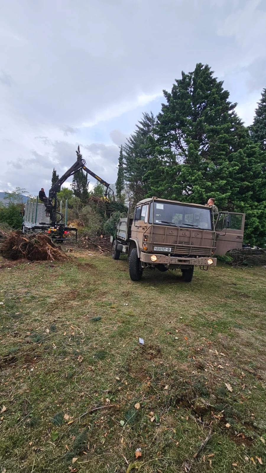 Oružane snage BiH pomažu Mostaru u sanaciji nakon nevremena