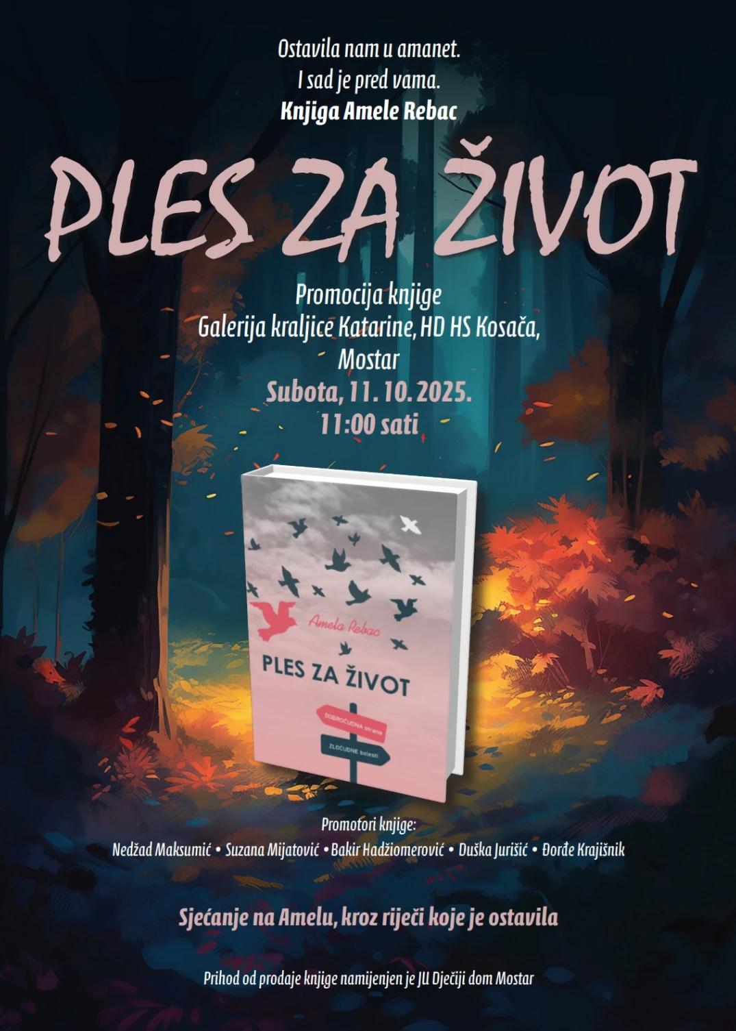 Ples za život: Dobroćudna strana zloćudne bolesti, Amela Rebac