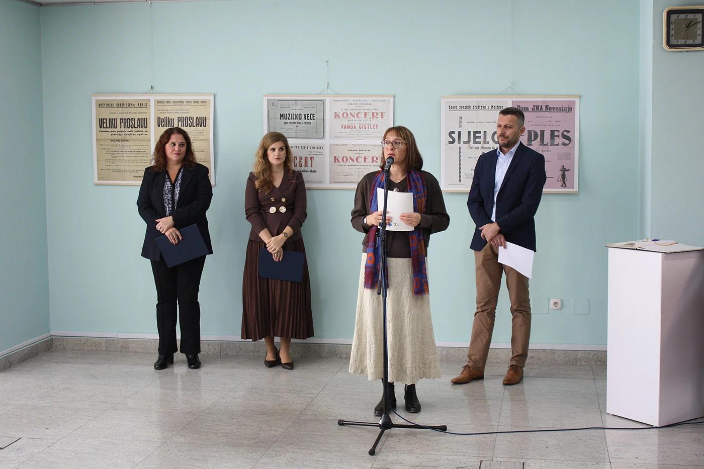 U Sarajevu otvorena izložba Arhiva HNK: ''Kulturna baština Hercegovine u dokumentima (1955.–1965.)''