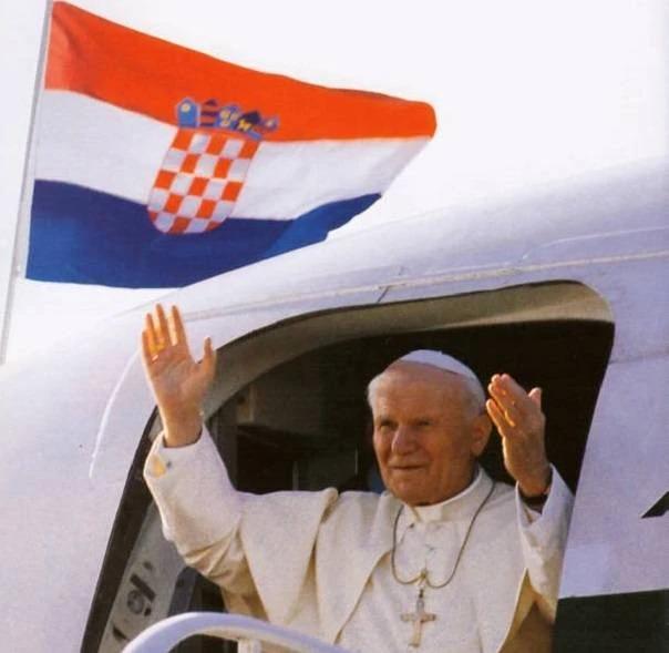 Papa Ivan Pavao II. u posjeti Hrvatskoj