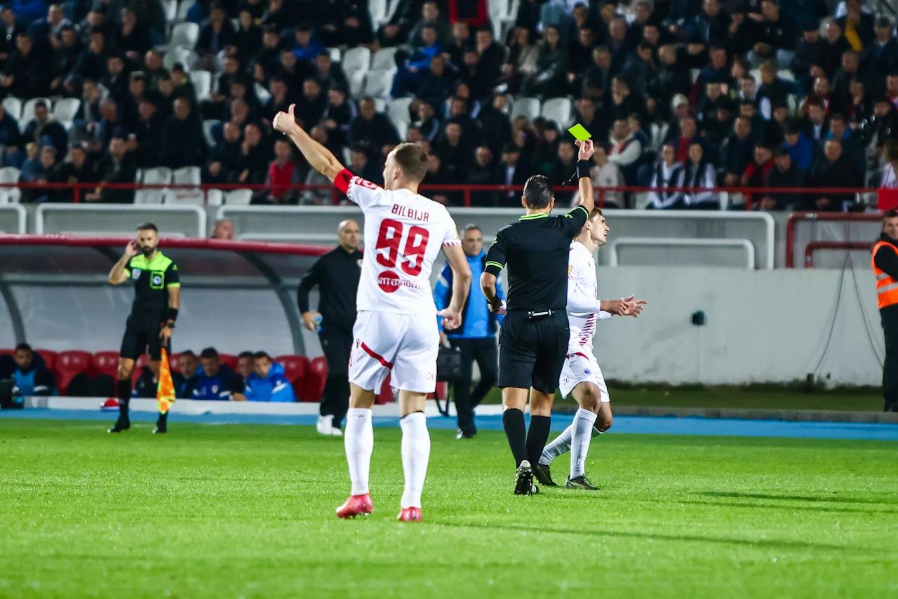 Peljto pokazao prvi žuti karton