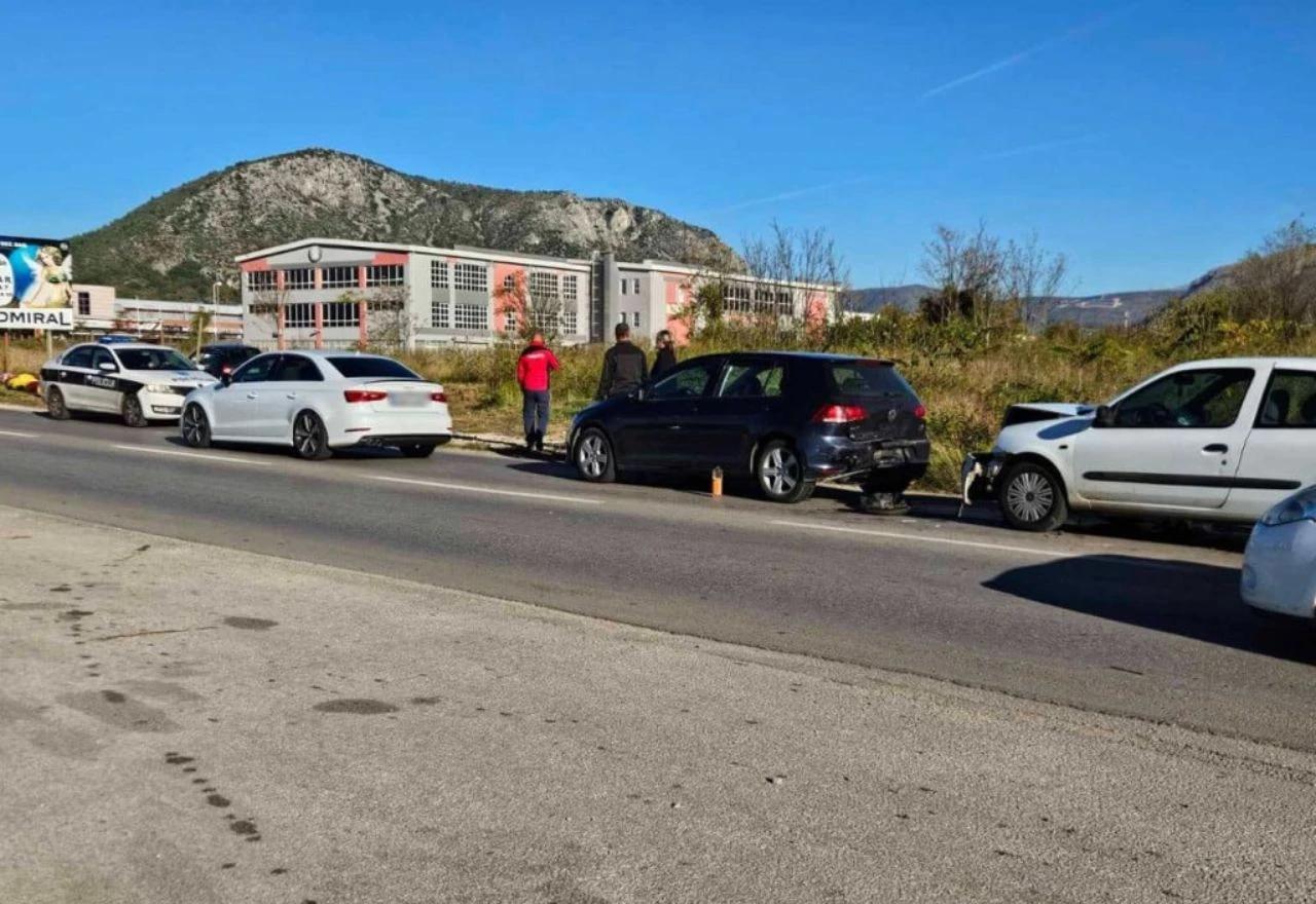 Lančani sudar na Avijatičarskom mostu