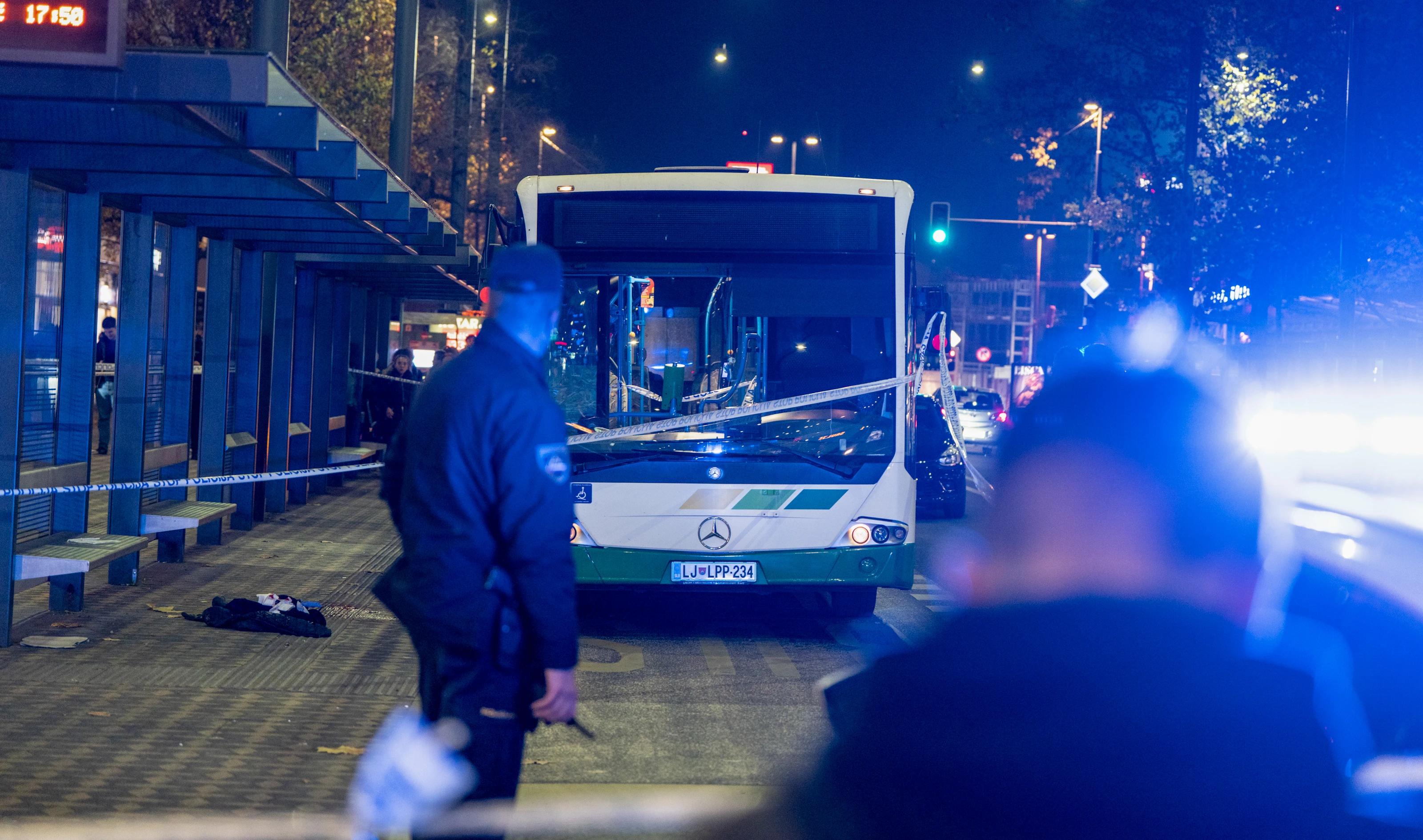 Napad na vozača autobusa u Ljubljani