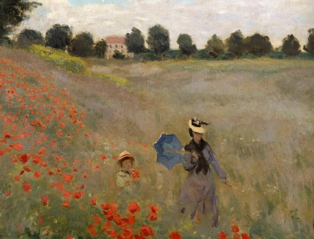 Monet, Procvjetali makovi