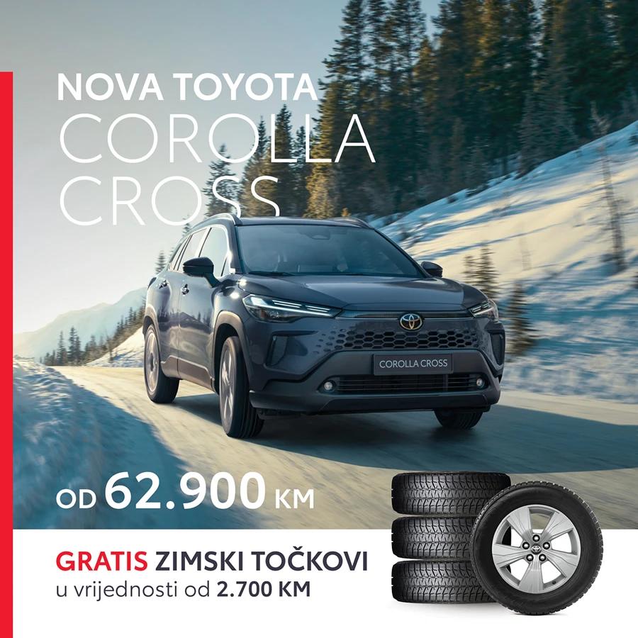 Posebna zimska ponudia uz kupovinu nove Toyota Corolle Cross