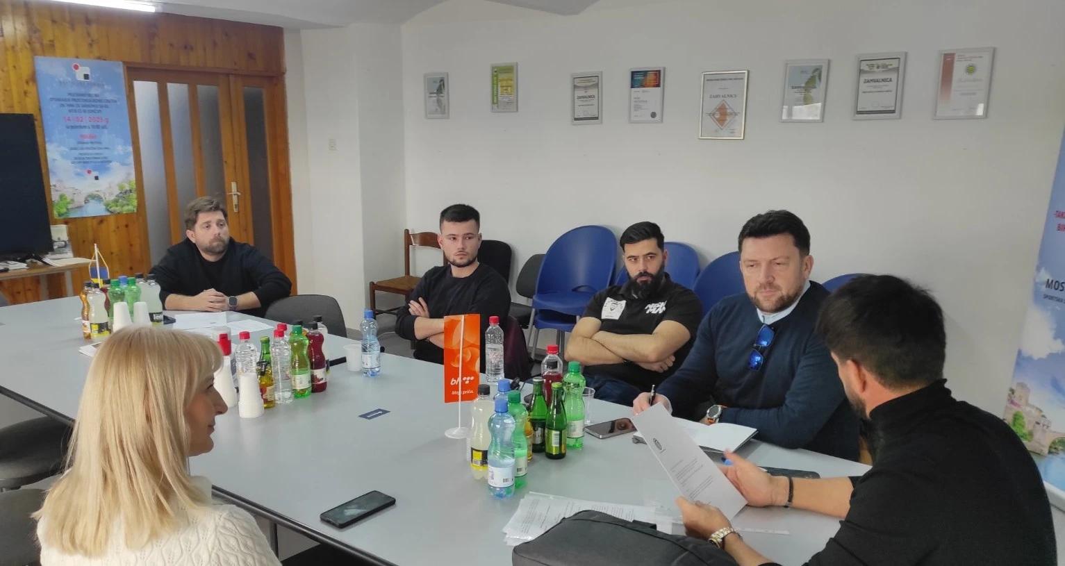 Sastanak predstavnika Saveza frizera BiH, Kluba frizera „Mostarski frizeri“ i Obrtničke komore HNŽ