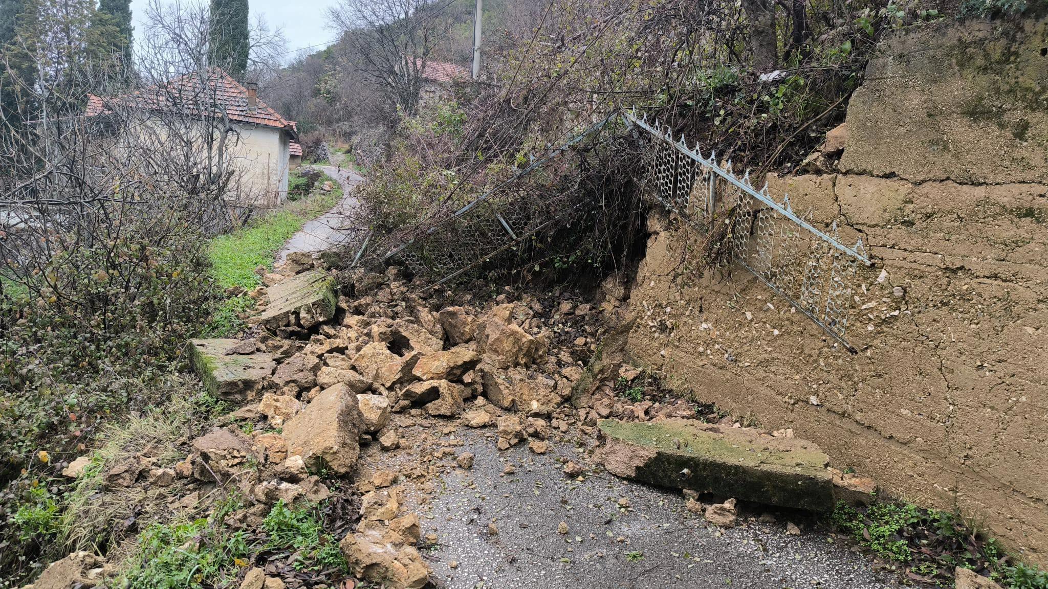 Odron u naselju Podgreda u općini Čitluk