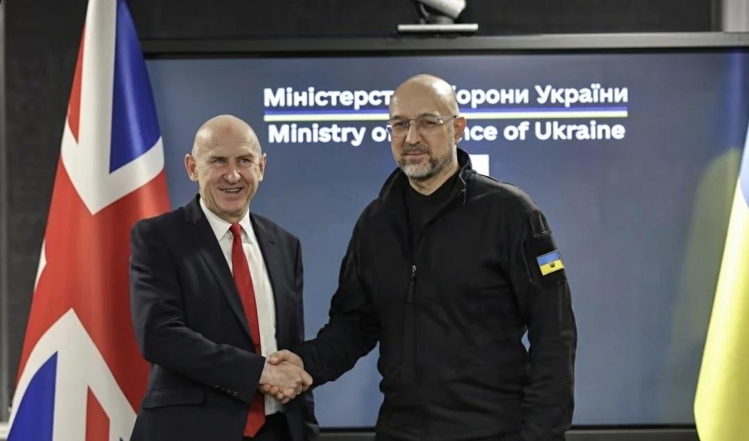 Britanski ministar obrane John Healey u Ukrajini