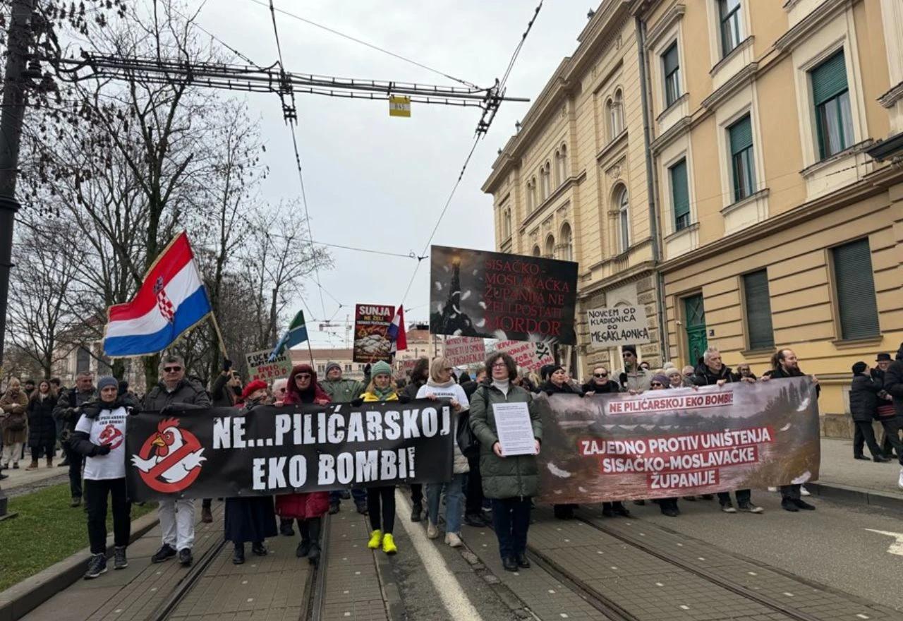 Prosvjedi u Zagrebu