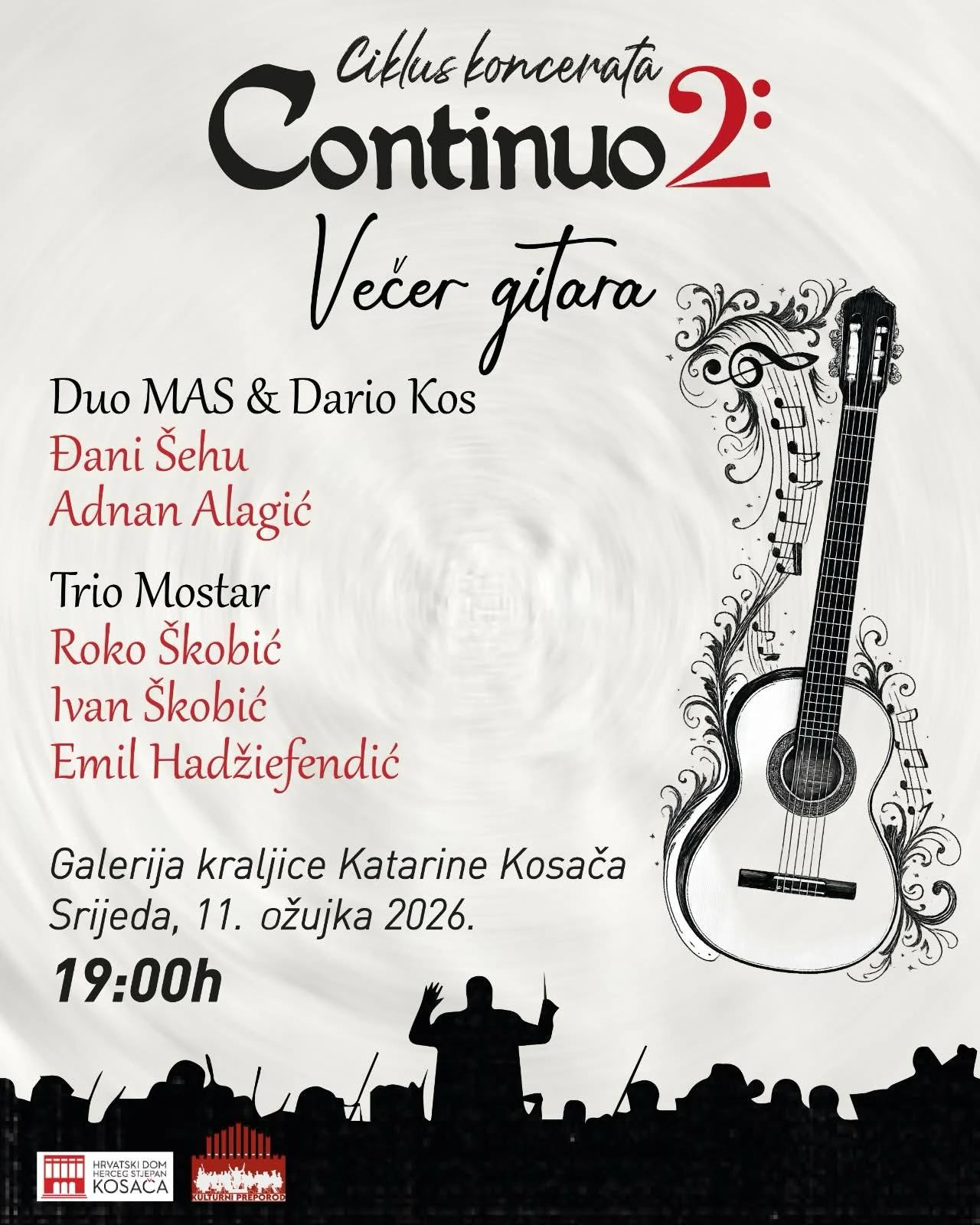 Večer gitare u Mostaru