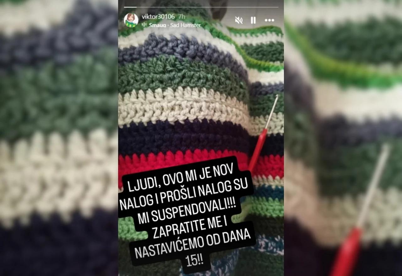 Objava na storyju