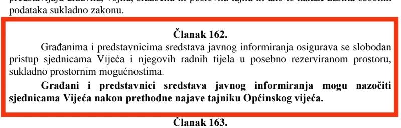 Članak koji ističe kako je potrebno samo najaviti svoj dolazak