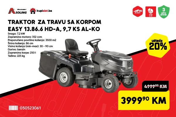 TRAKTOR ZA TRAVU SA KORPOM EASY