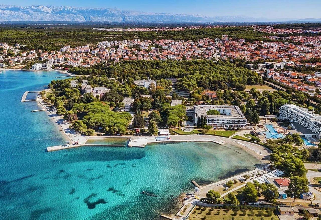 Pješčana plaža Borik u Zadru
