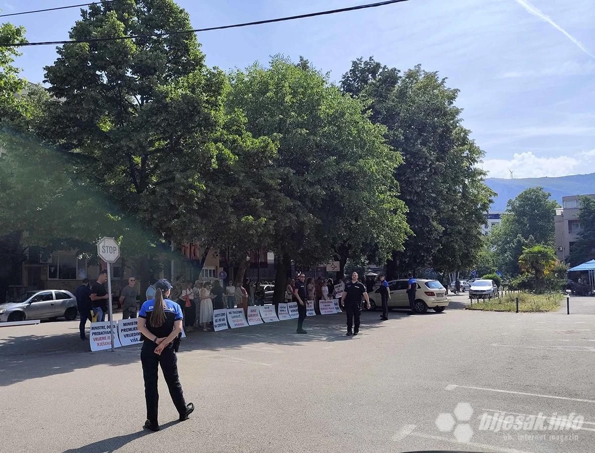 Novo okupljanje pred Vladom HNŽ