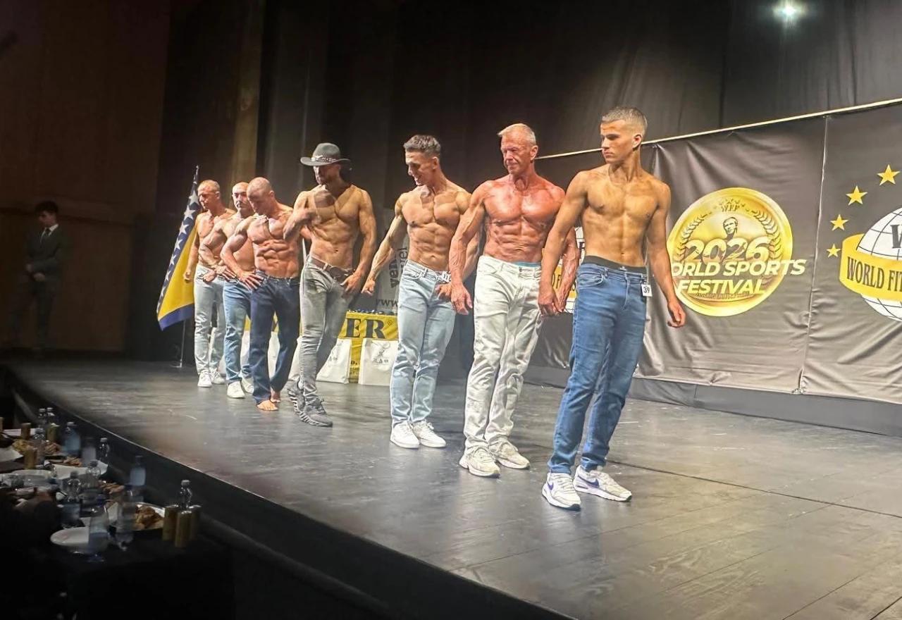 Bodybuilding klub "Široki" slavi dvostruko svjetsko zlato