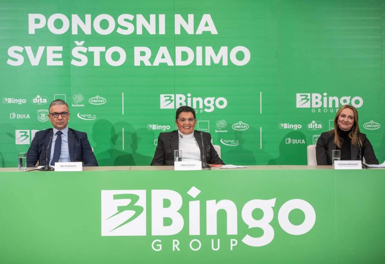 Konferencija za medije poslovne grupacije Bingo Group