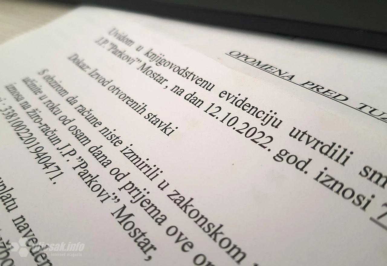 Opomena pred tužbu