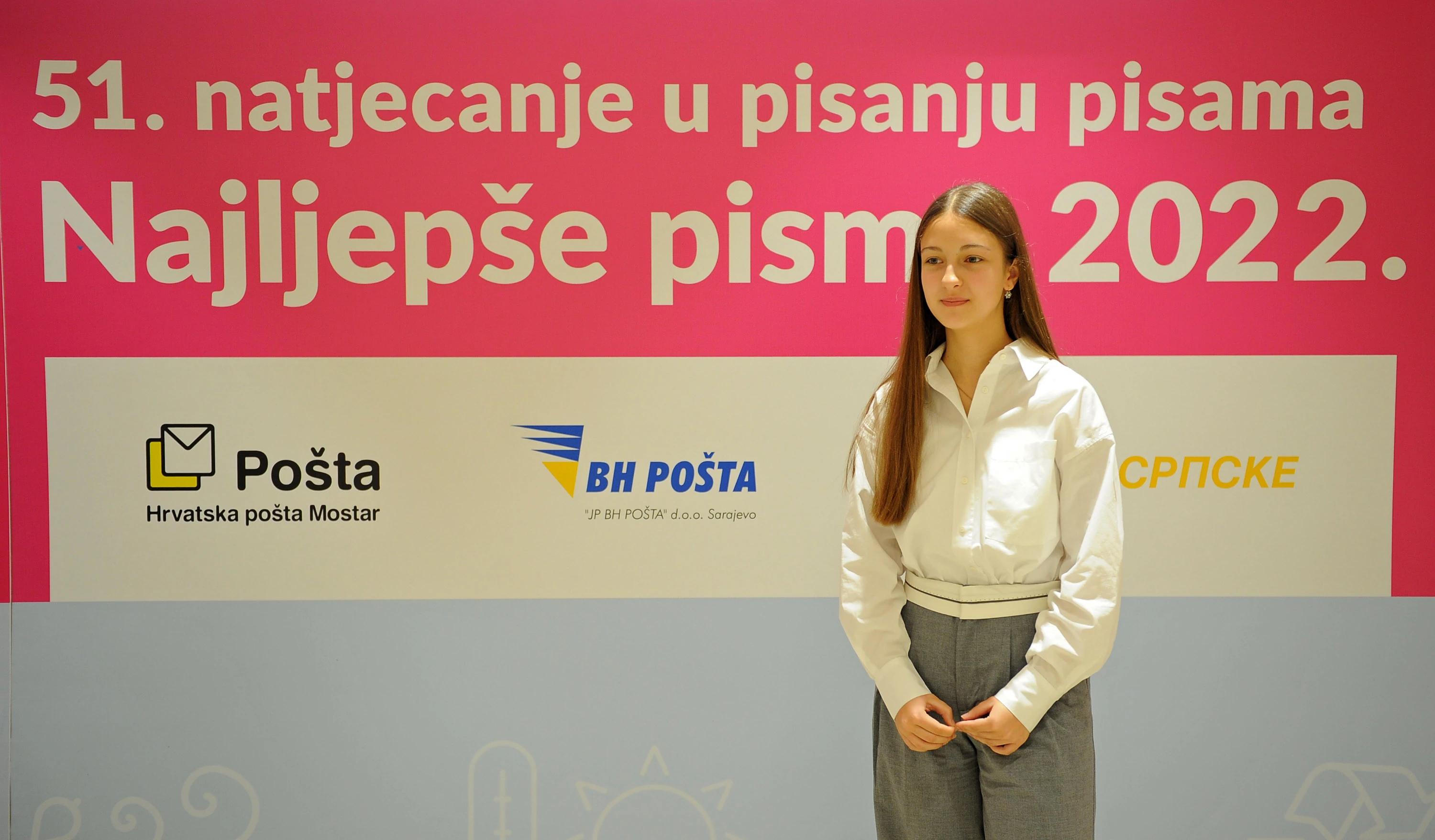 51. Međunarodno natjecanje za najljepše pismo mladih BiH 2022.