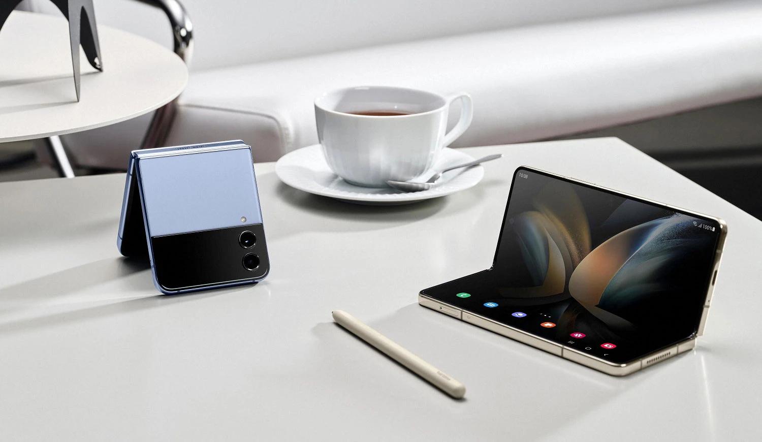 Galaxy Z Fold4 and Z Flip4