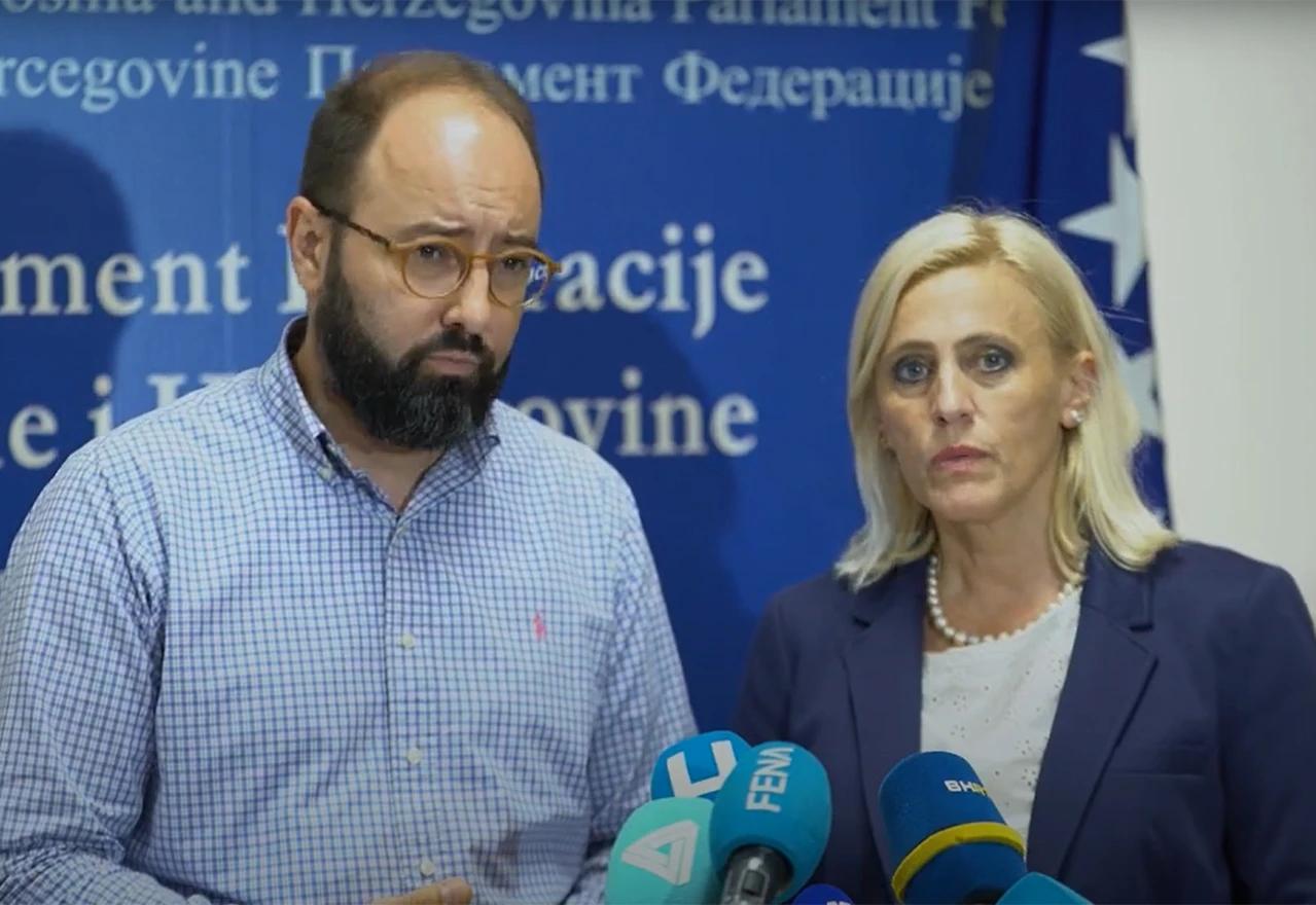 DF i SDP zajedničkom Deklaracijom protiv nametanja Izbornog zakona