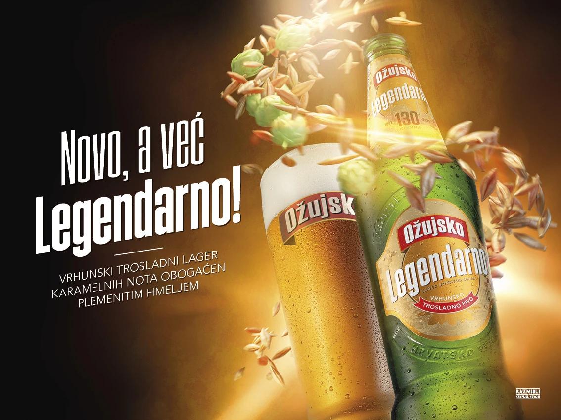 Žuja predstavlja novo pivo – Ožujsko Legendarno