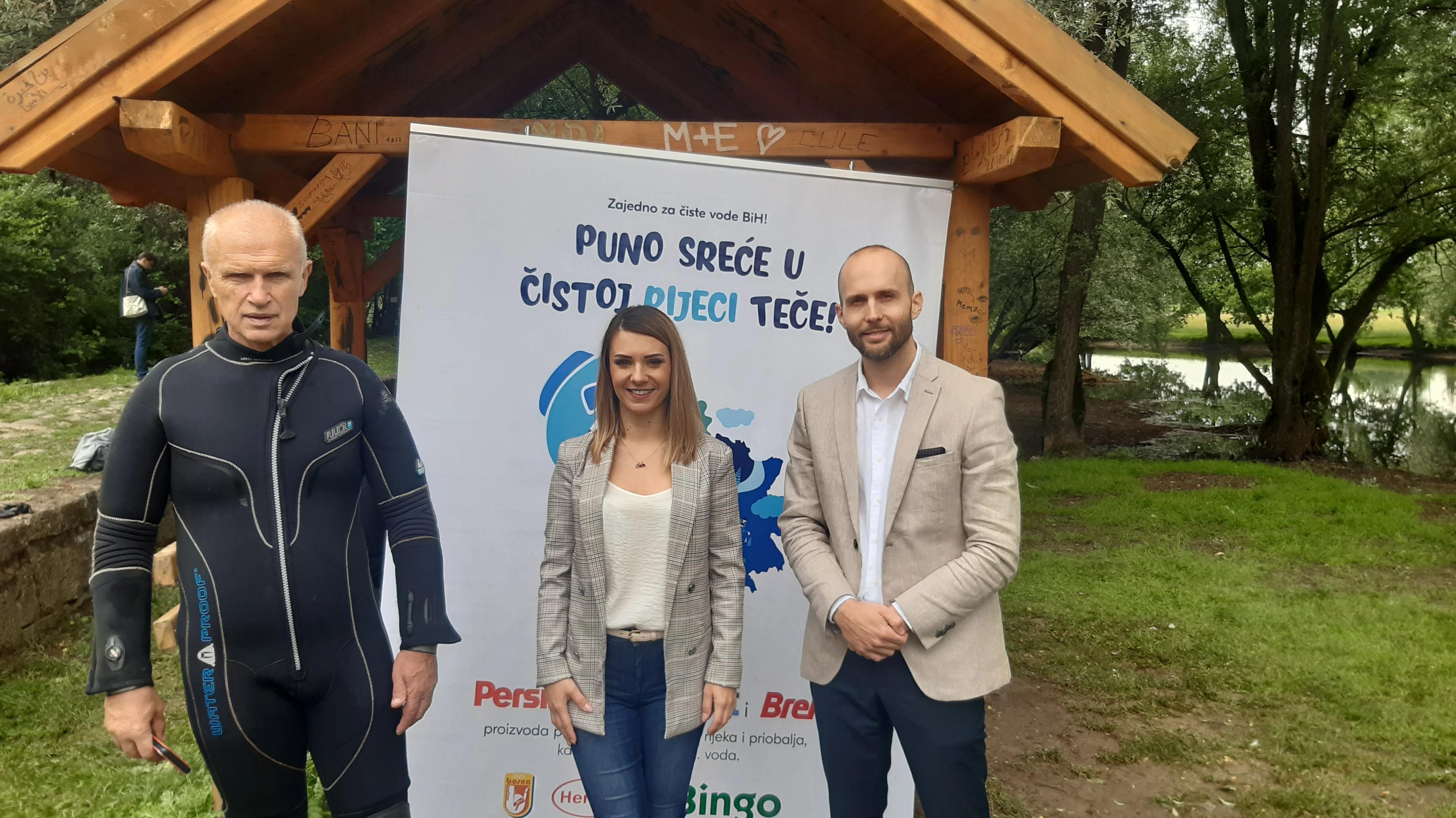 Čišćenjem rijeke Bosne završen projekt “Zajedno za čiste vode BiH”
