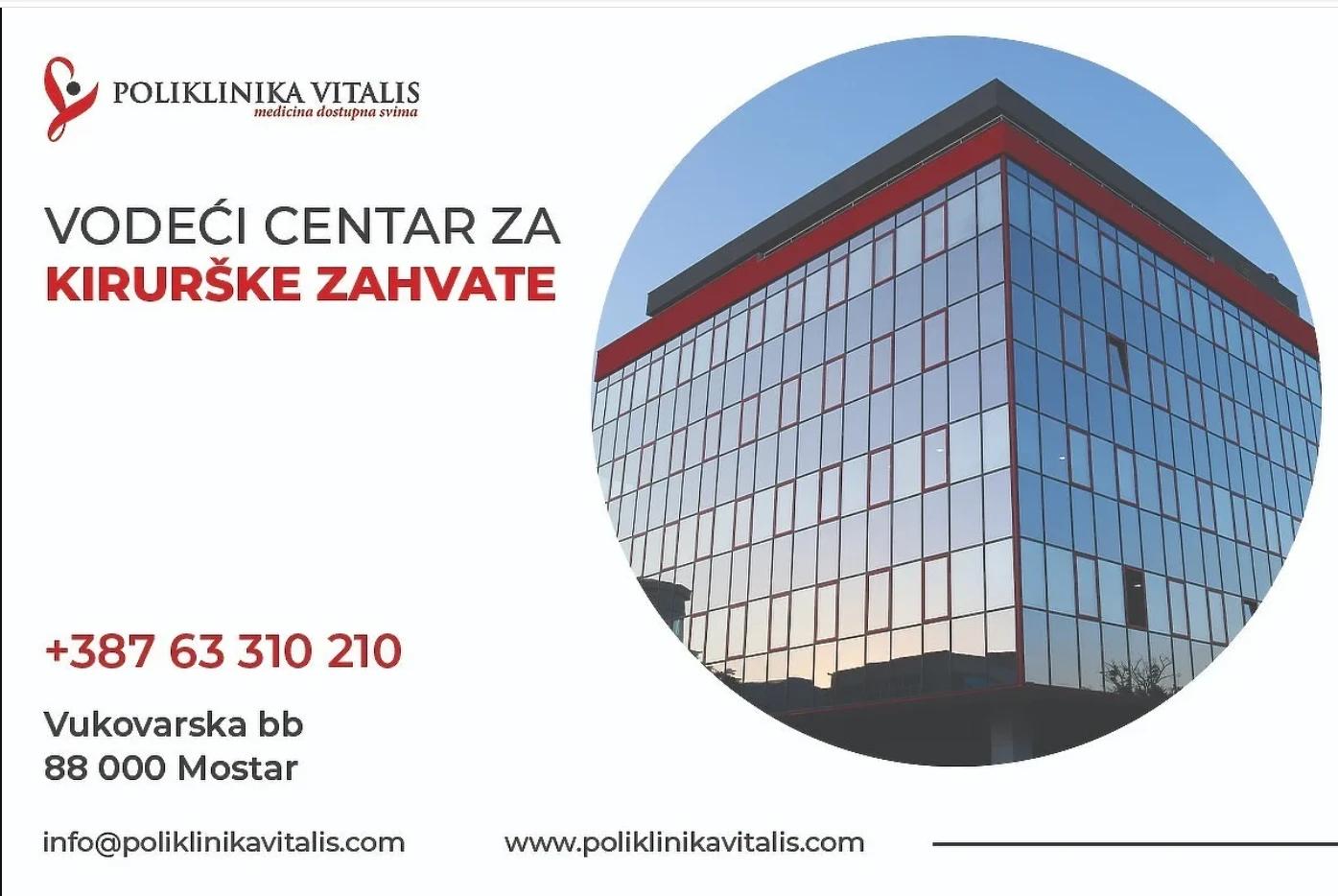 U Poliklinici Vitalis je izvedena prva operacija karotida u lokalnoj anesteziji
