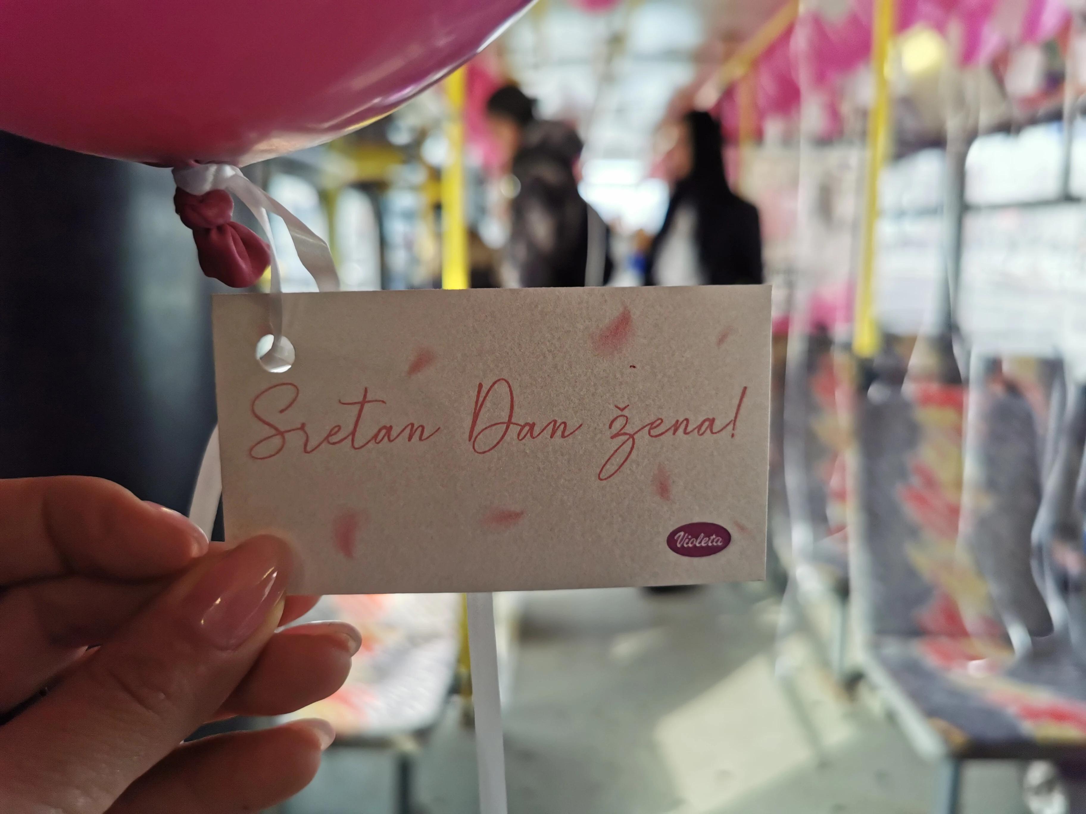 Violeta na neuobičajeni način obilježila Dan žena