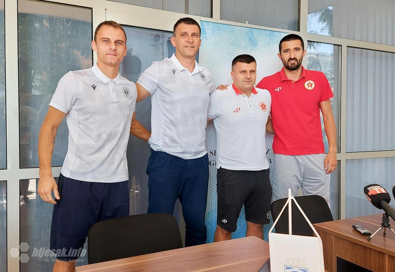 Treneri i kapetani obje momčadi