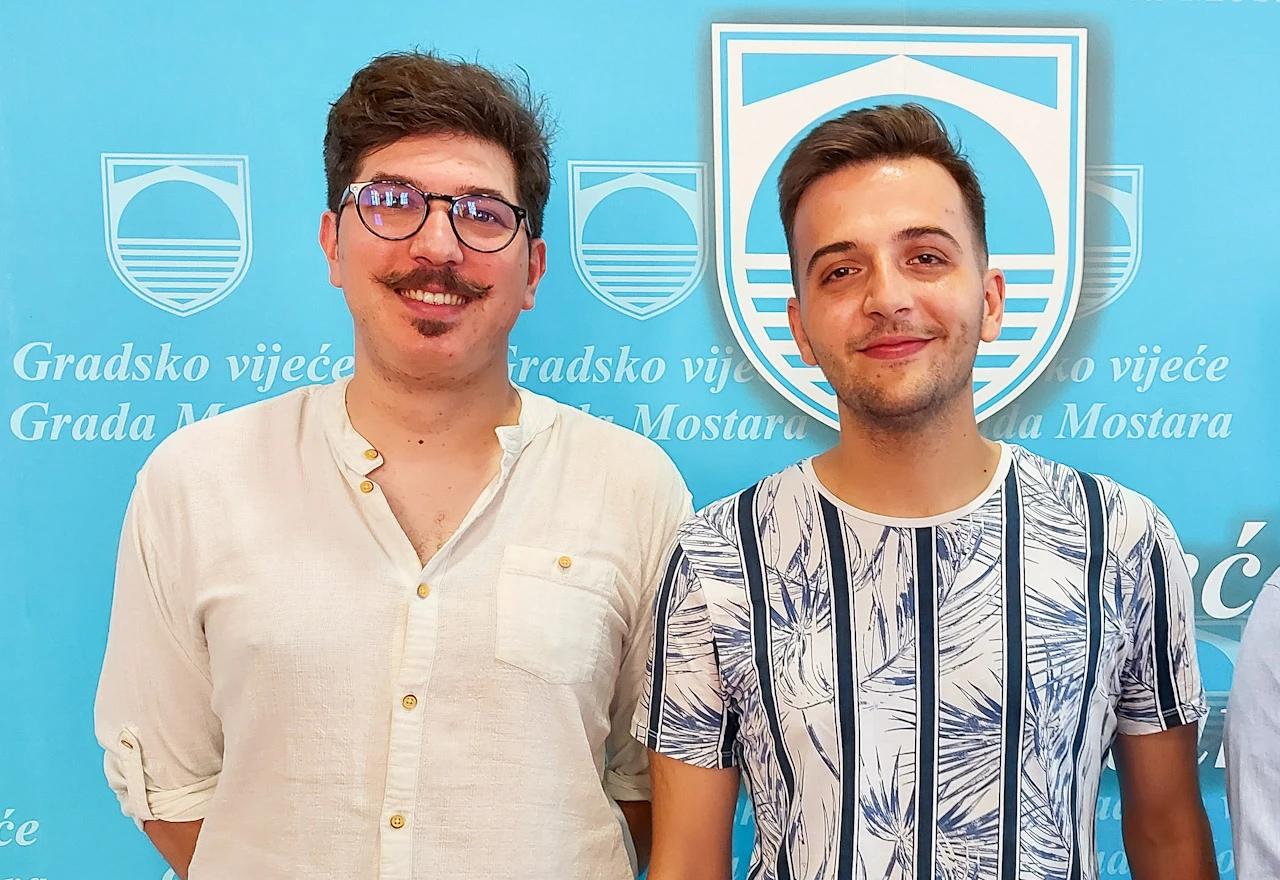 Boris Čović, Mostar Rock School, Josip Palameta