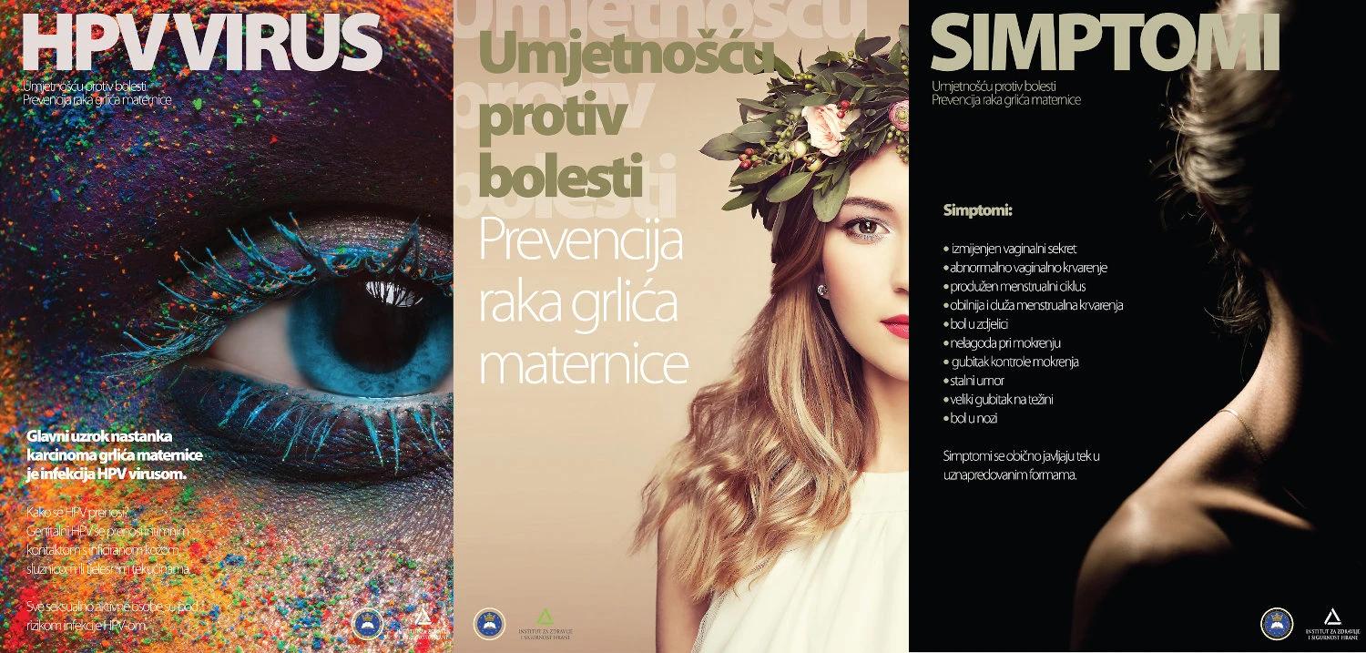 Plakati povodom obilježavanja Europskog tjedna prevencije raka grlića maternice