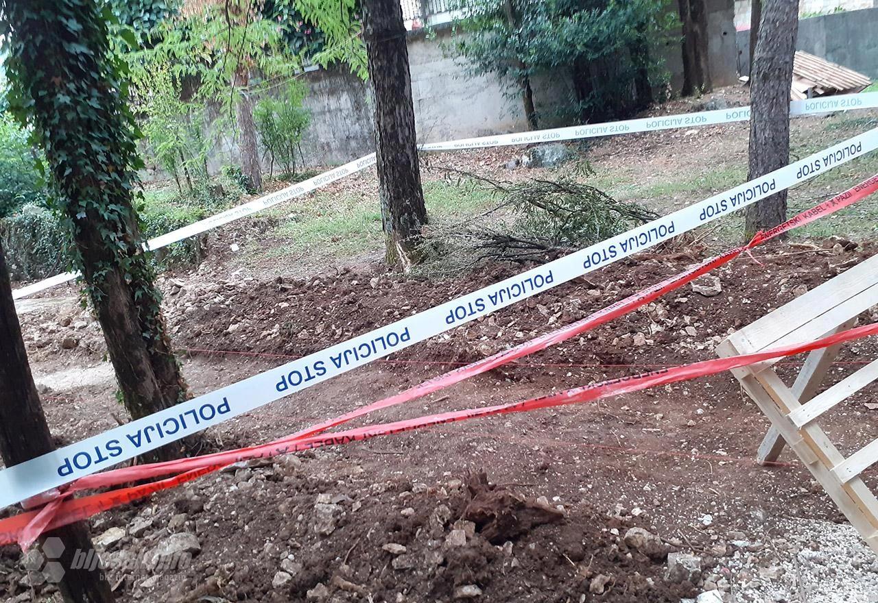 Tijekom izvođenja radova, slučano pronađene kosti