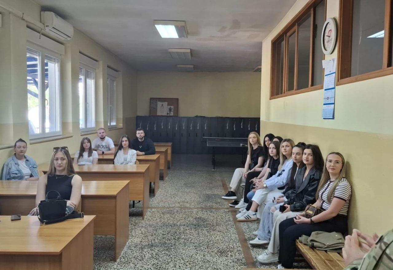 Studenti Pravnog fakulteta na praksi u specijalnoj postrojbi MUP-a HNŽ-a