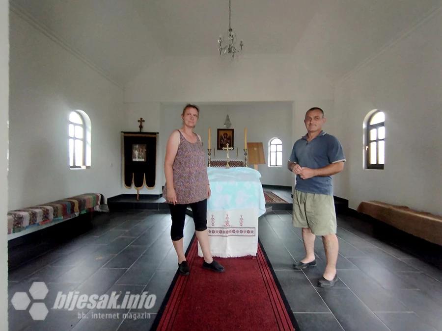 Tanja i Zoran Mazur u ukrajinskoj crkvi