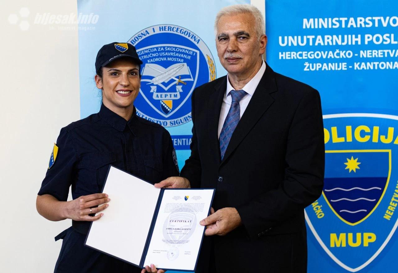 Promovirana 20. generacija kadeta MUP-a HNŽ-a