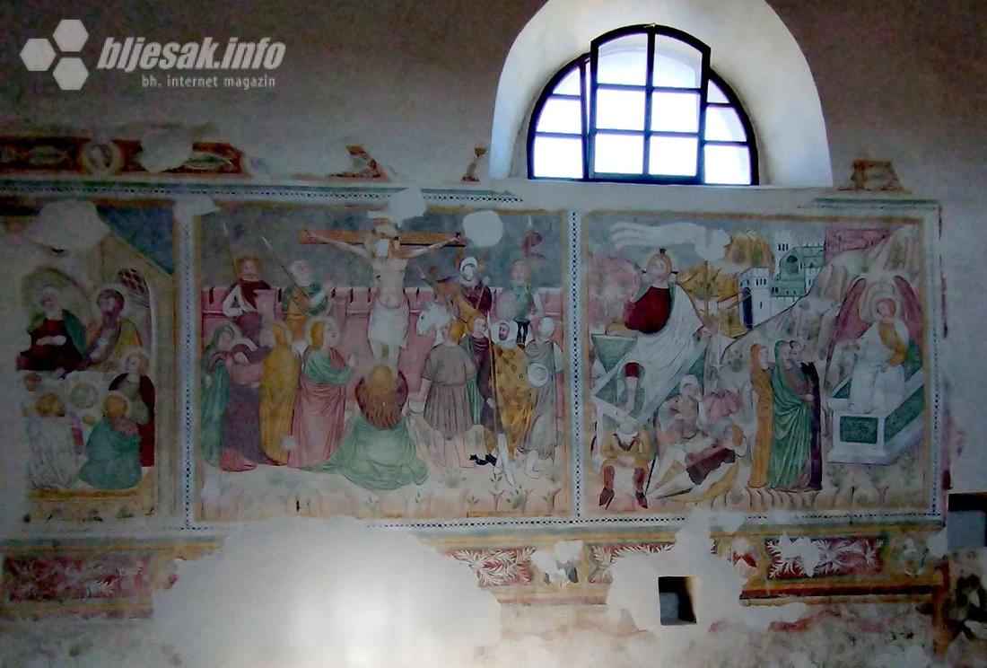 Jedna od fresaka u crkvi svetog Barnabe