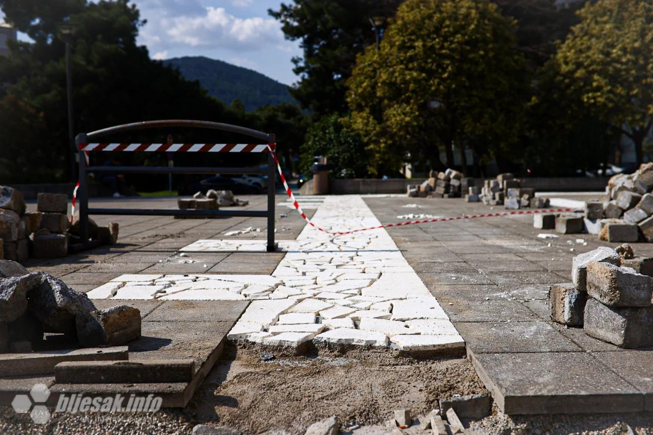 Obnova tlocrta stare bazilike kod Franjevačke crkve