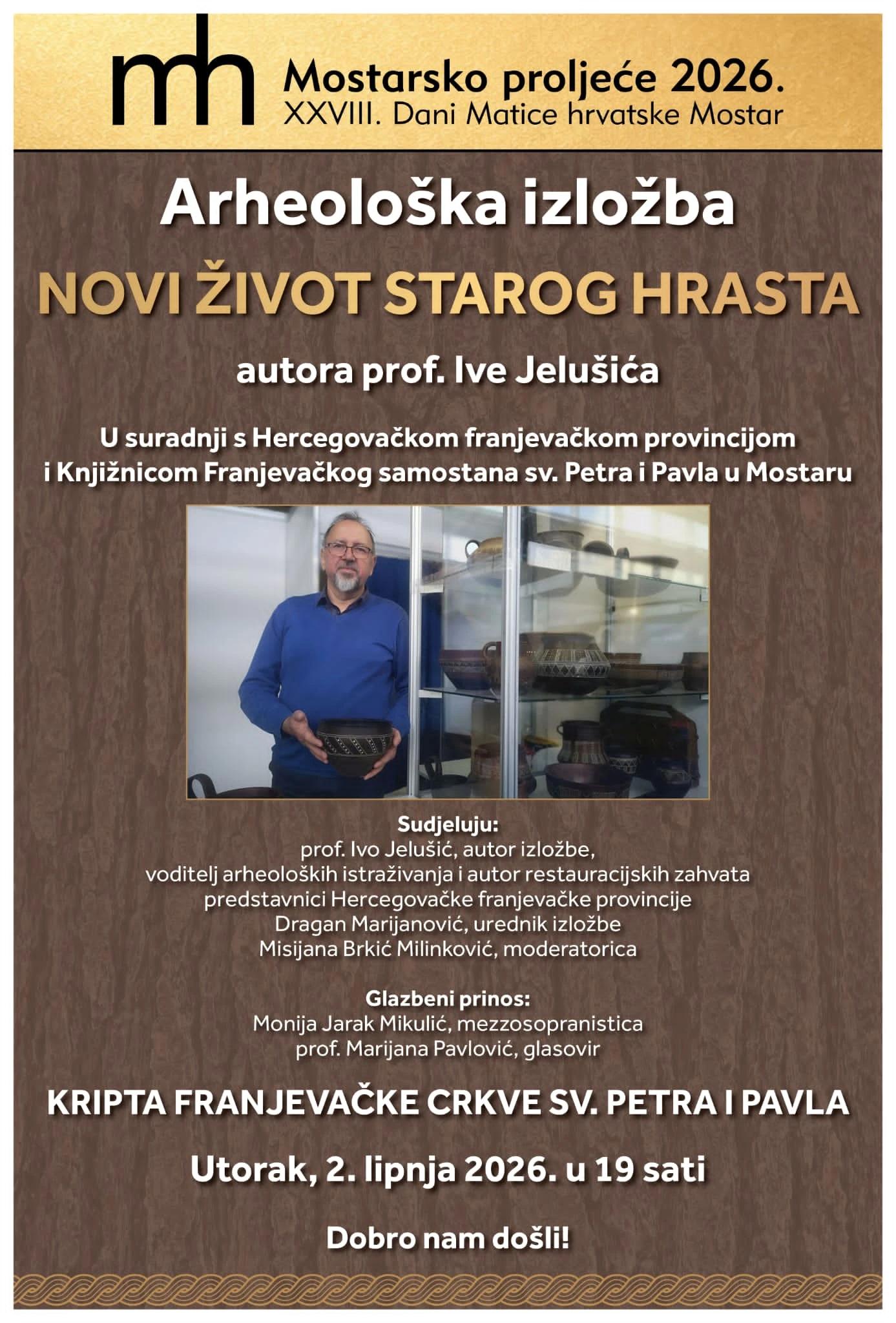 Otvaranje arheološke izložbe ''Novi život starog hrasta''