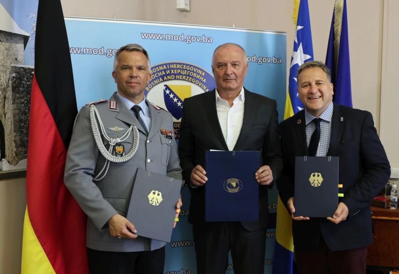 Njemačka donira tri milijuna eura za modernizaciju skladišta OS BiH