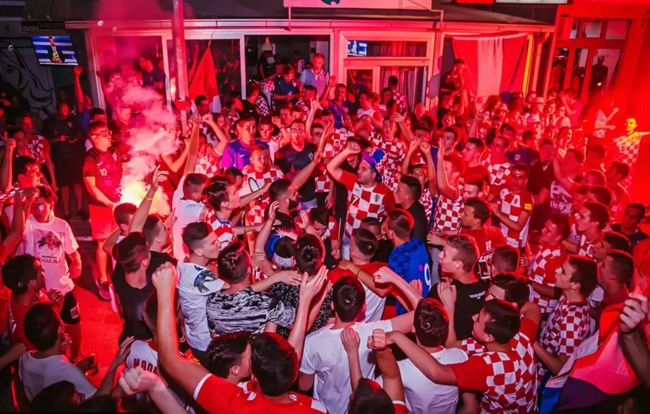 Slavlje navijača Hrvatske
